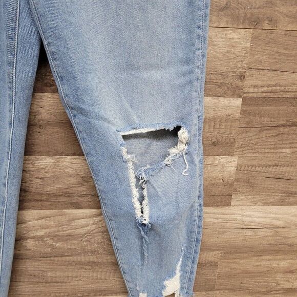 Joe's Jeans Blue Billie Reese Cropped Boyfriend Womens 28 Distressed Raw Hem - Picture 9 of 16